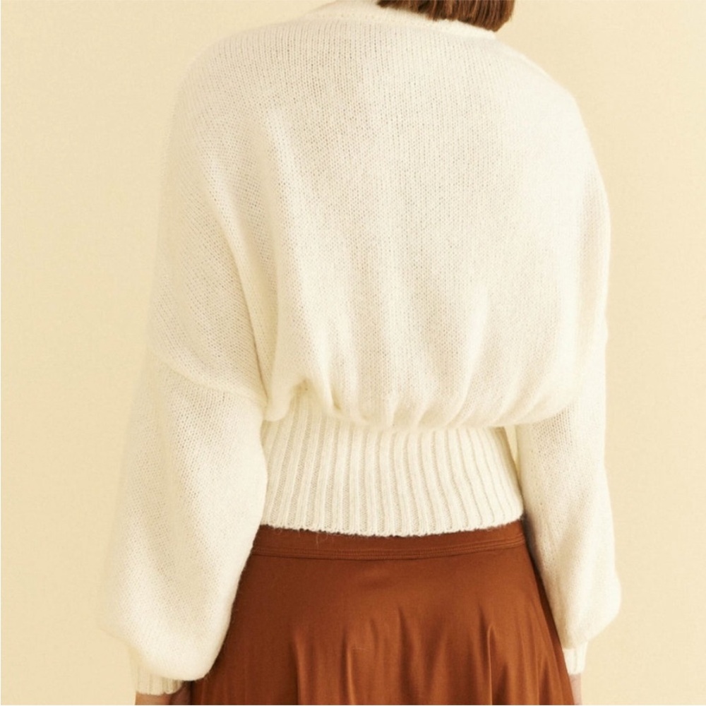 FARM Rio Cream Button-Up Cardigan - Picture 2 of 5
